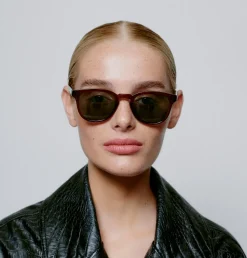 A.Kjaerbede Bate Sunglasses Brown Transparent