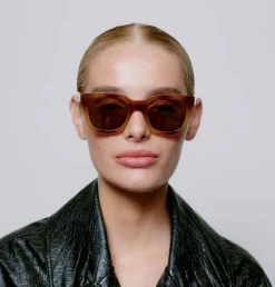 A.Kjaerbede Nancy Sunglasses Demi Brown