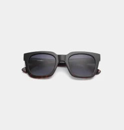 A.Kjaerbede Nancy Sunglasses Black Demi Tortoise