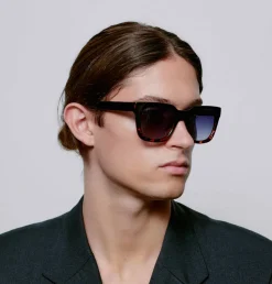 A.Kjaerbede Nancy Sunglasses Black Demi Tortoise