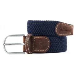 Billybelt Elastic Woven Belt Navy Blue