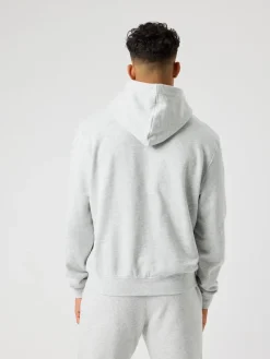 Björn Borg Borg Classic Print Hoodie Ultra Light Grey Melange