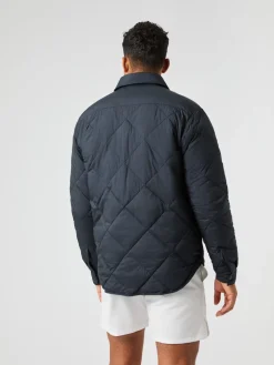 Björn Borg Centre Quilted Overshirt Black Beauty