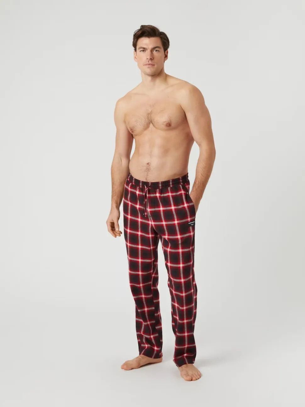 Björn Borg Core Flannel Pyjama Pants Lumber Check