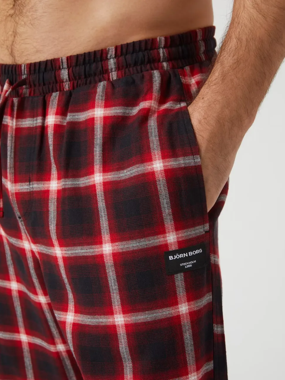 Björn Borg Core Flannel Pyjama Pants Lumber Check