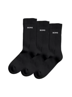 Björn Borg Essential Crew Socks 3-pack Black