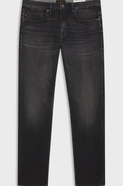 Boss Delaware Slim Fit Jeans Black Stretch Denim