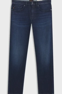 Boss Delaware Slim Fit Jeans Blue Stretch Denim