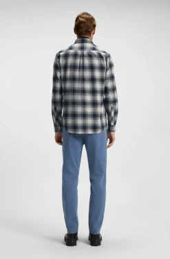 Boss Rickert Shirt Grey Patterned