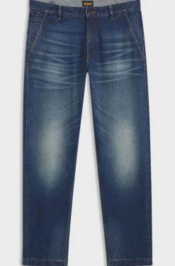 Boss Tapered Fit Jeans Blue