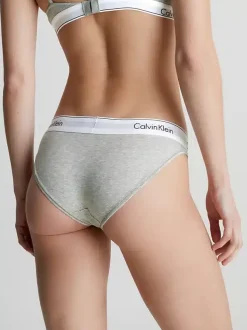 Calvin Klein Modern Cotton Bikini Brief  Grey Heather