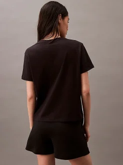 Calvin Klein Pyjama Top – Pure Cotton Black