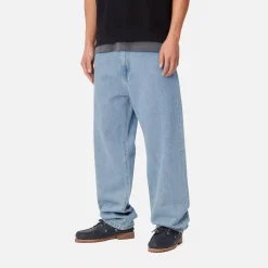 Carhartt WIP Aaron Pant Stone Bleached Blue