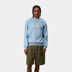 Carhartt WIP Carhartt Sweatshirt Bluebird/Fleur de Sel