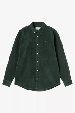 Carhartt WIP L/S Madison Cord Shirt Sycamore