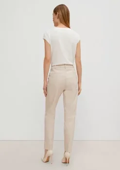 Comma, 7/8 Trousers Beige