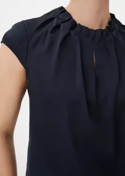 Comma, Blouse Top Navy