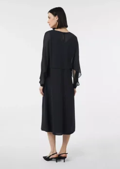 Comma, Chiffon Dress navy