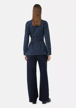 Comma, Denim Indoor Blazer Blue