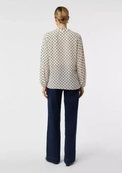 Comma, Dot Blouse Beige