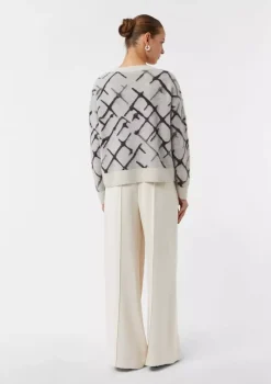 Comma, Knitted Pullover Beige