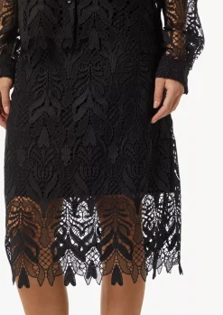 Comma, Lace Skirt Black