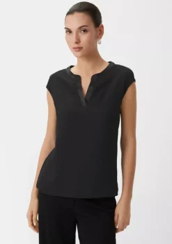Comma, Layered Top Black