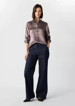 Comma, Satin Blouse Pink