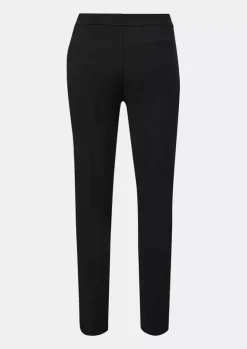 Comma, Slim Fit Trousers Black