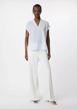 Comma, Striped Top Light Blue