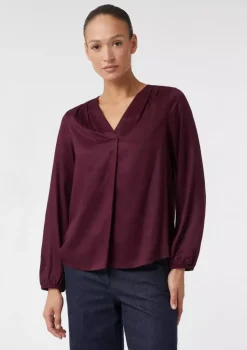 Comma, Viscose Blouse Berry