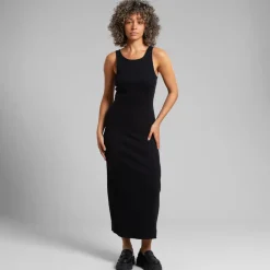 Dedicated Rib Dress Motala Black