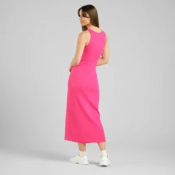 Dedicated Rib Dress Motala Raspberry Pink