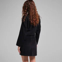 Dedicated Skirt Majorna Corduroy Black