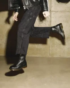 Dr. Martens 1460 Nappa Leather Lace Up Boots Black