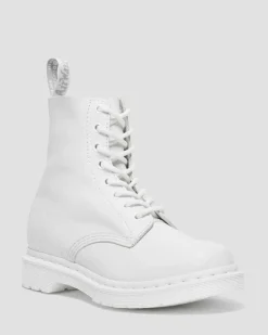 Dr. Martens 1460 Pascal Mono Virginia Boots White