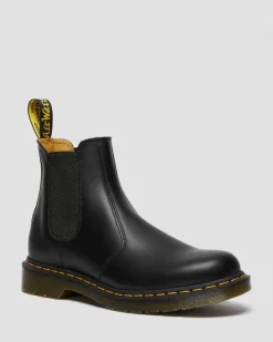 Dr. Martens 2976 Smooth Leather Chelsea Boots Black