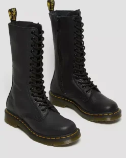 Dr. Martens 1B99 Virginia Leather High Boots Black