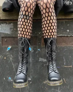 Dr. Martens 1B99 Virginia Leather High Boots Black