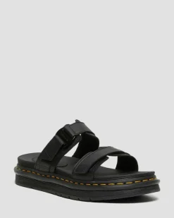 Dr. Martens Chilton Slip On Leather Sandals Black