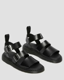 Dr. Martens Gryphon Sandals Black Brando