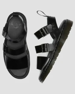 Dr. Martens Gryphon Sandals Black Brando
