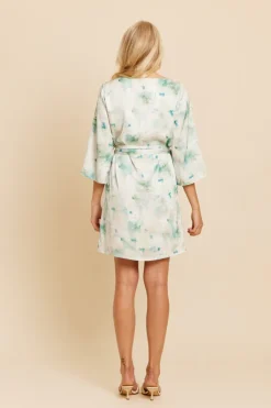 Dry Lake Kailey Dress Light Green Melange