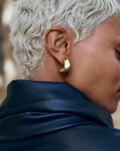 Edblad Bead Creoles L Gold