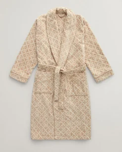 Gant G-Pattern Robe Dry Sand