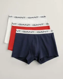 Gant 3-Pack Trunk White/Navy/Red
