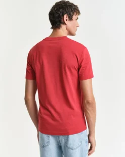 Gant Pocket T-shirt Ruby Red
