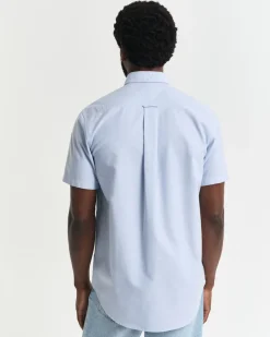 Gant Reg Classic Oxford SS Shirt Light Blue