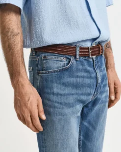 Gant Regular Gant Jeans Mid Blue Worn In