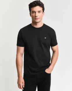 Gant Shield SS T-shirt Black